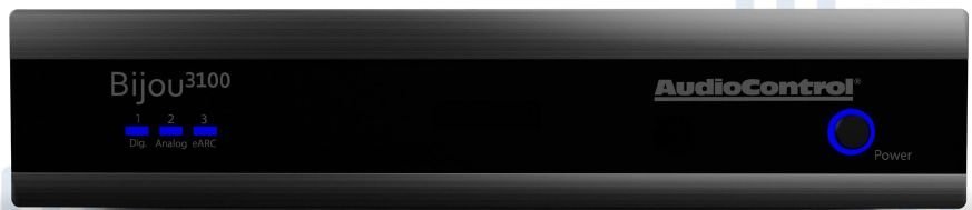 Bijou 3100 front panel