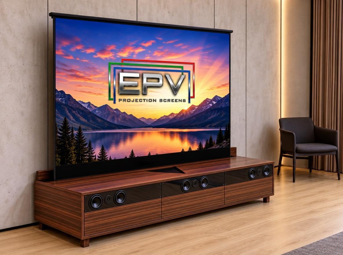 DarkStar UST 3 Elevate installed in a home theater