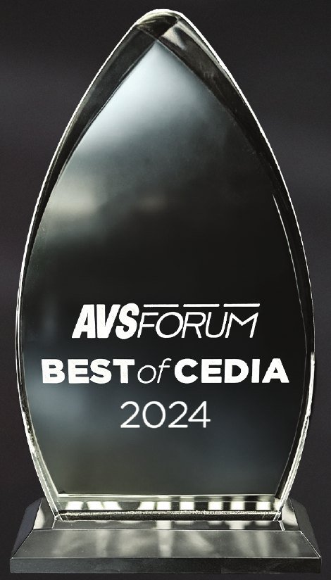 AVS Forum Best of CEDIA 2024 trophy