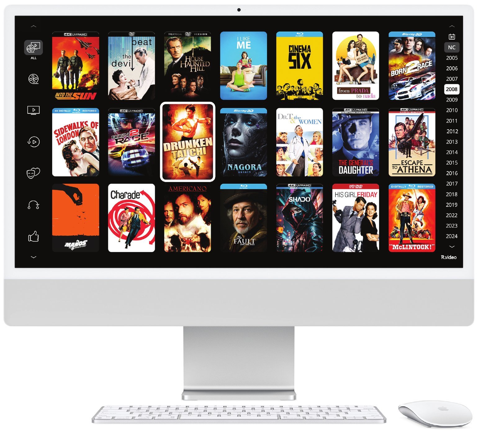 R_video running on an iMac