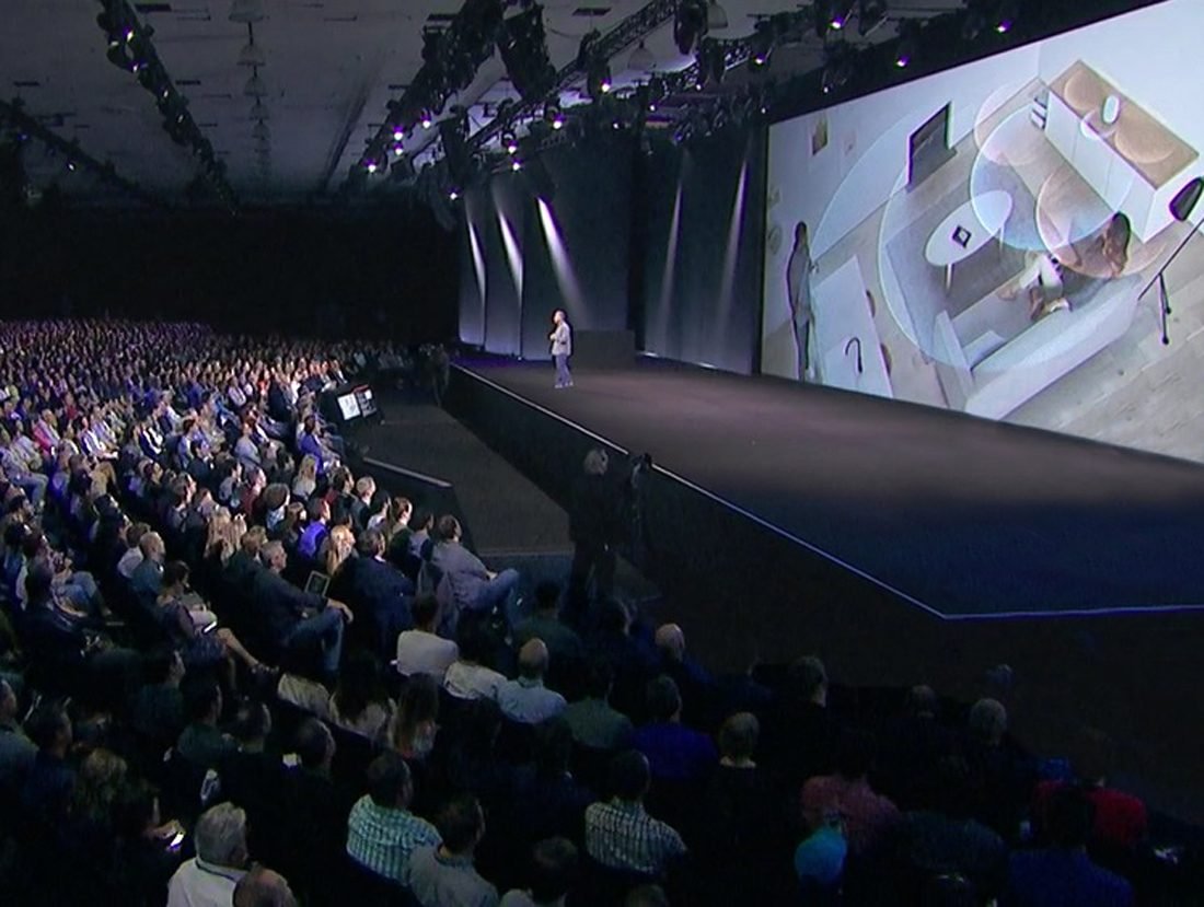 Preferred large venue screen